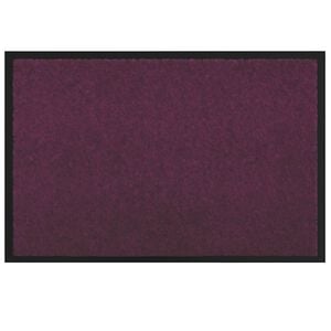vidaXL Otirač Bordo 60 x 40 x 1.2 cm Teddy tkanina