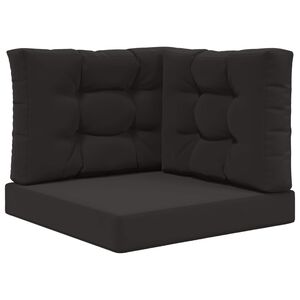 vidaXL Jastuk za vanjsku sofU Poliester Crna 60 x 60 cm