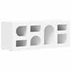 vidaXL TV ormar ELST 100 x 35 x 40 cm Bijelo Konstruirano drvo