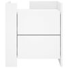 vidaXL Noćni ormarić bijeli 45 x 50 x 50 cm od konstruiranog drva