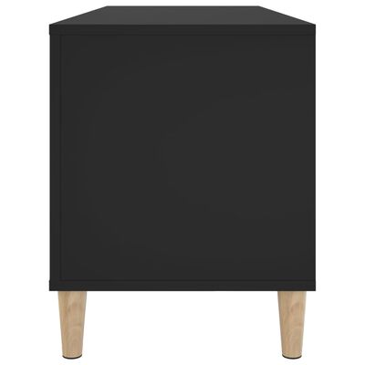 vidaXL Ormarić za ploče crni 100 x 38 x 48 cm od konstruiranog drva