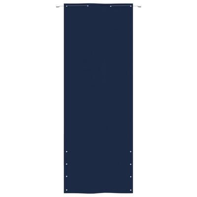 vidaXL Balkonski zastor plavi 80 x 240 cm od tkanine Oxford