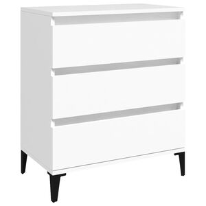 vidaXL Komoda bijela 60 x 35 x 70 cm od konstruiranog drva