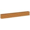 vidaXL Povi&scaron;ena vrtna gredica 578x50x69 cm Corten čelik