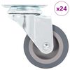 vidaXL Okretni kotačići 24 kom 50 mm
