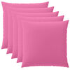 vidaXL Presvlaka za jastuk 6 pcs HEERLEN Ružičasta 80 x 80 cm
