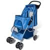 vidaXL Kolica za pse 15 kg plava