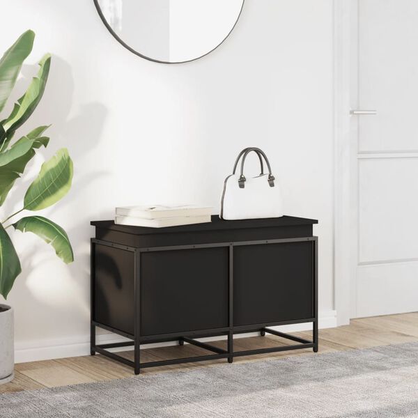 vidaXL Kutija za pohranu s poklopcem 80x40x51,5 cm konstruirano drvo