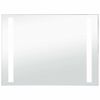 vidaXL Kupaonsko LED zidno ogledalo 100 x 60 cm