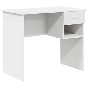 vidaXL Stol Bijelo 90 x 49 x 75 cm Konstruirano drvo