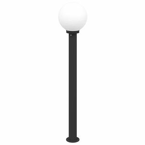 vidaXL Stupić za svjetlo 120 cm Crni IP44