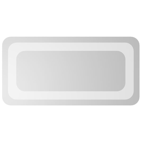 vidaXL LED kupaonsko ogledalo 20x40 cm