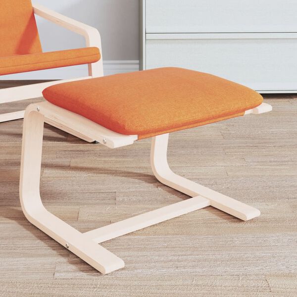 vidaXL Tabure tamnožuti 51 x 41 x 40 cm od tkanine