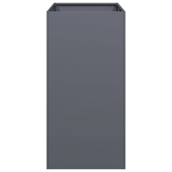 vidaXL Sadilica antracit 40x80x80 cm od čelika