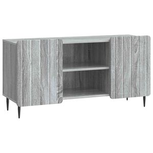 vidaXL TV ormar 102 x 34,5 x 52 cm Siva sonoma Konstruirano drvo