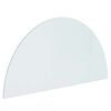 vidaXL Staklena ploča za kamin *Transparent*an 1200 x 600 mm Stakl