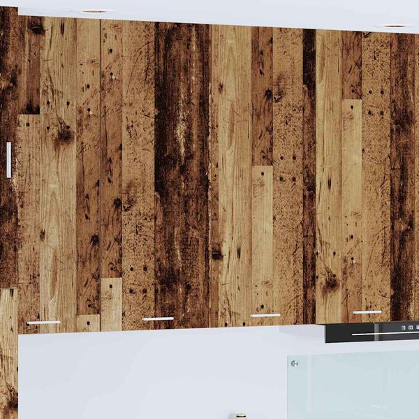 vidaXL Viseći ormarić Staro drvo 80 x 31 x 100 cm Konstruirano drvo