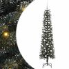 vidaXL Umjetno božićno drvce Zelena 180 cm PVC, Plastika i Čelik