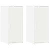 vidaXL Ormarići za cipele 2 kom bijeli 32 x 35 x 70 cm od iverice