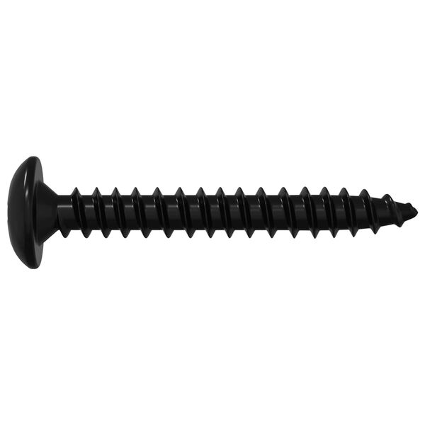 vidaXL Čavao s Navojem 2 pcs Crna M4 x 28 mm Čelik