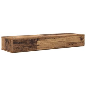 vidaXL Studio radni stol Staro drvo 110 x 40 x 19,5 cm