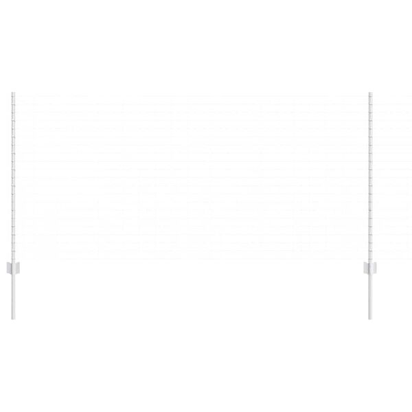 vidaXL Ograde 88 pcs Srebrno 160 cm Čelik