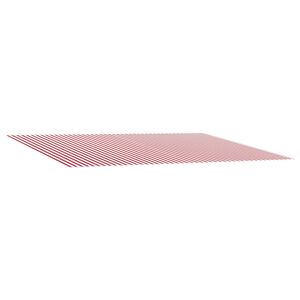 vidaXL Zamjensko platno za tendu Crvena i bijela 400 &times; 350 cm