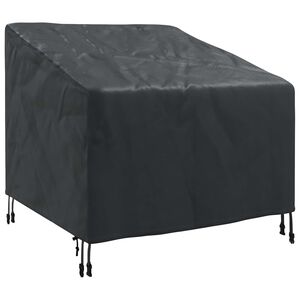 vidaXL Pokrov Za Vrtne Stolice 90 x 90 x 50 / 75 cm 600D Oxford tkanina