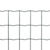 vidaXL Euro ograda čelična 25 x 1,0 m zelena