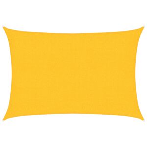 vidaXL Jedro za za&scaron;titu od sunca 160 g/m&sup2; pravokutno žuto 2x2,5 m HDPE