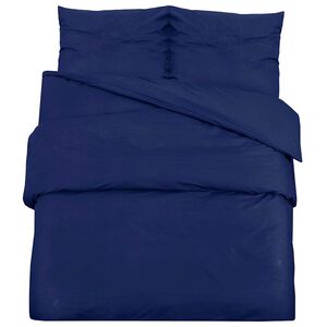 vidaXL Set posteljine za poplun modri 140 x 200 cm lagana mikrovlakna