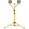 vidaXL LED reflektor sa stativom 2 x 20 W hladni bijeli