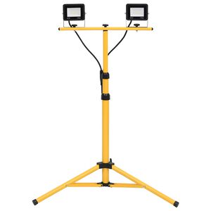 vidaXL LED reflektor sa stativom 2 x 20 W hladni bijeli