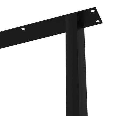 vidaXL Noge za blagovaonski stol 2 kom u obliku slova O 60 x 72 cm