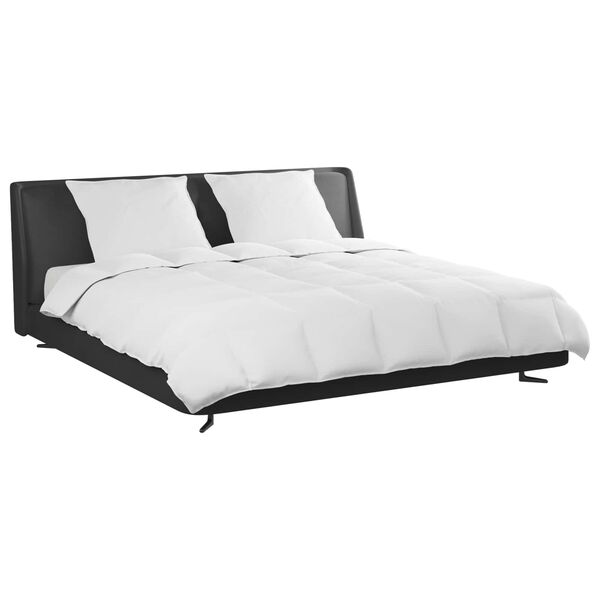 vidaXL Set deka s jastukom 3 pcs Bijelo Perje