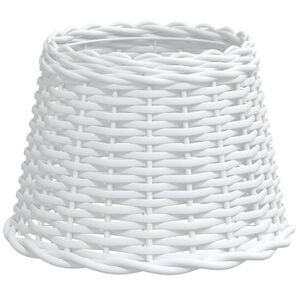 vidaXL Sjenilo za svjetiljku bijelo &Oslash; 30 x 20 cm od pruća