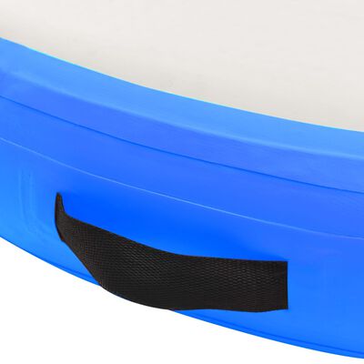 vidaXL Gimnastička prostirka na napuhavanje 100x100x15 cm PVC plava
