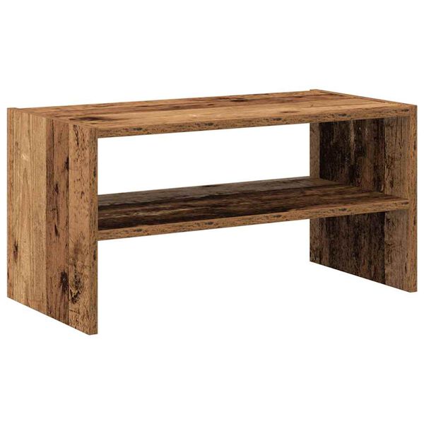 vidaXL Stalak za cipele koji se može složiti staro drvo 60x30x30,5 cm