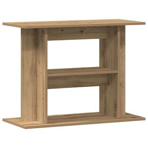 vidaXL Stalak za akvarij Artisan hrast 80x35x60 cm Inženjersko drvo