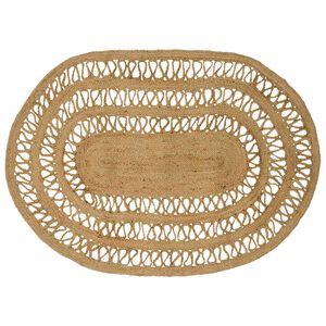 vidaXL Tepisi za područja Prirodna 100 x 152 cm Juta