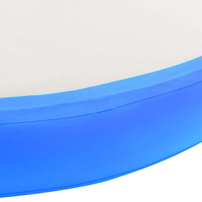 vidaXL Gimnastička prostirka na napuhavanje 100x100x15 cm PVC plava