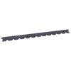 vidaXL Ograda oko Travnjaka 10 pcs 102 x 4 x 4 cm Čelik Antracit