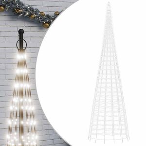 vidaXL LED božićno drvce 3000 LED hladno bijelo 800cm