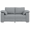 vidaXL Sofa Svijetlo siva 160 x 77 x 82 cm tkanina