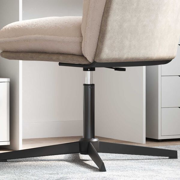 vidaXL Plinski cilindar za uredsku stolicu Crna 18,5 cm Željezo