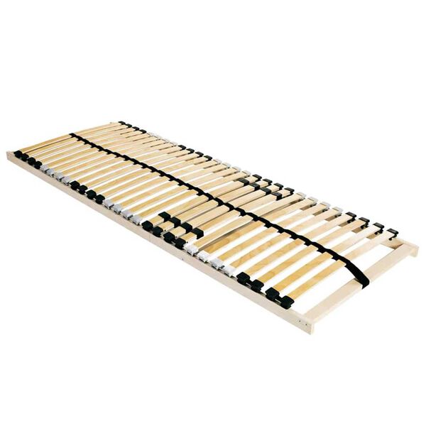 vidaXL Letvičasti podložak Smeđa 70 x 190 cm Cijelo bukvino drvo