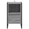 vidaXL Noćni ormarić Siva Sonoma 39,5 x 30 x 50 cm Konstruirano drvo