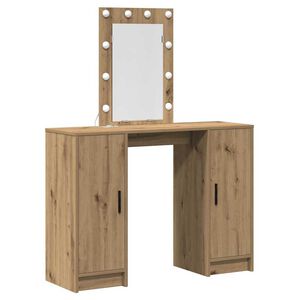 vidaXL Toaletni stol Smeđa 102 x 33 x 135 cm Konstruirano drvo