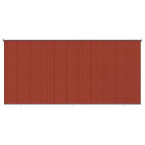 vidaXL Vanjska roleta 90% blokada UV zraka Terrakota 400 x 140 cm HDPE