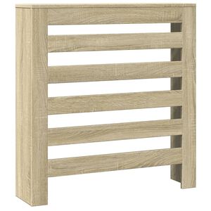 vidaXL Pokrov za radijator hrasta sonome 78x20x82 cm konstruirano drvo